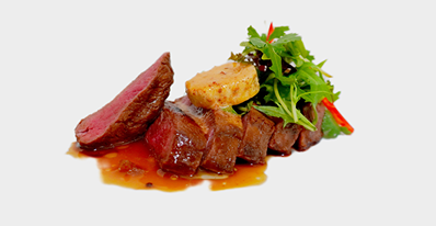 Filet mignon with Chaozhou compound butter